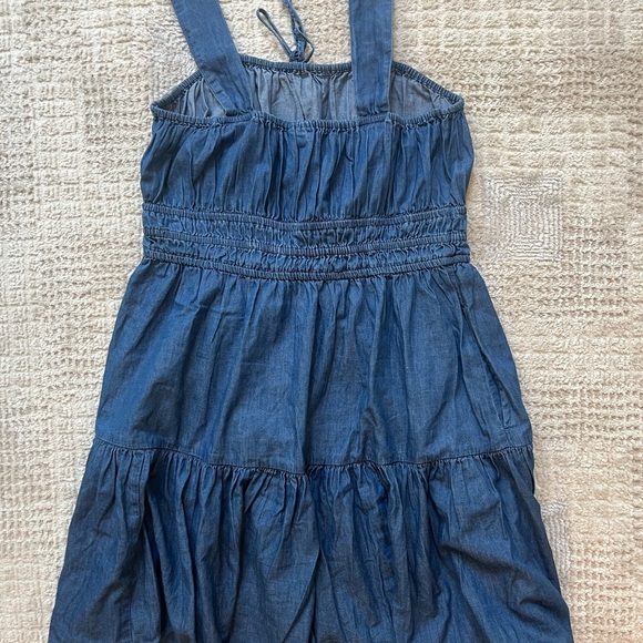 Gap Blue Denim Dress size large - Picture 3 of 6
